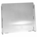 Vestil Cashier Guard 31x28 - 1/4" Polycarbonate Solid Panel CG1-PB-CA-07
